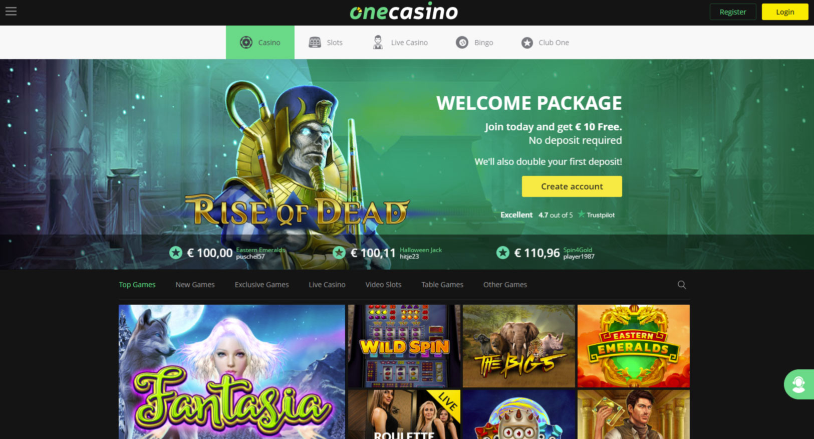 One Casino Review based on players opinion ! Claim your online bonus