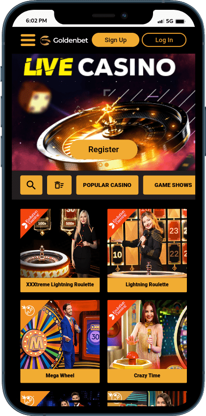 Goldenbet casino login