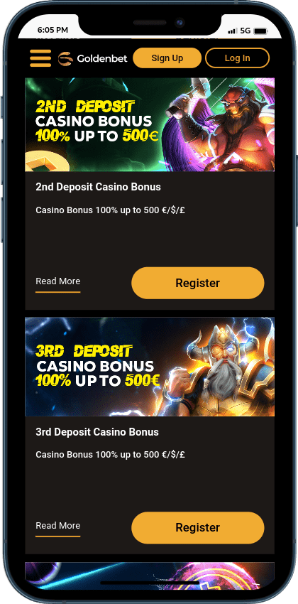 Goldenbet casino login