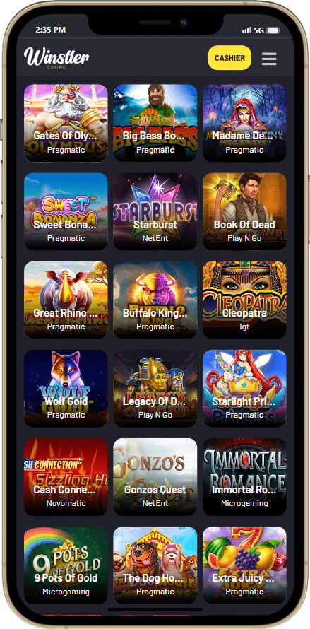 Winstler casino online slots and games