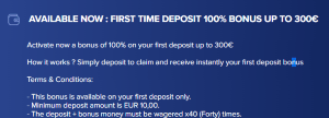 Celsius casino welcome bonus