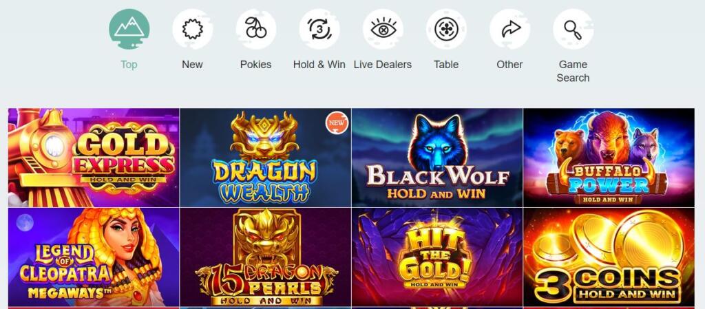 Golden reels casino games and online pokies