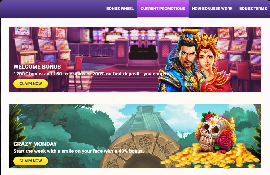 Cazinostars promotions