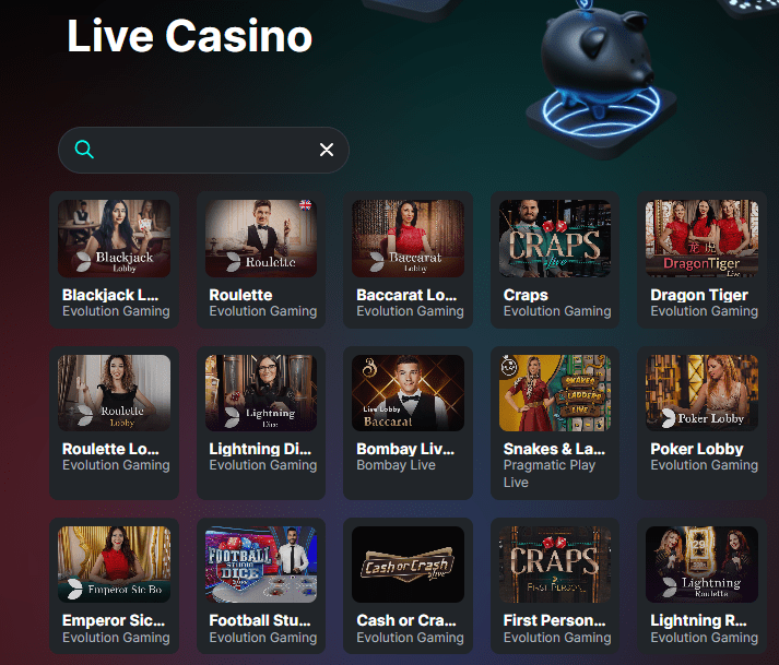 Housebets Live Casino