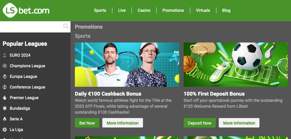 LSbet sports betting and online casino site